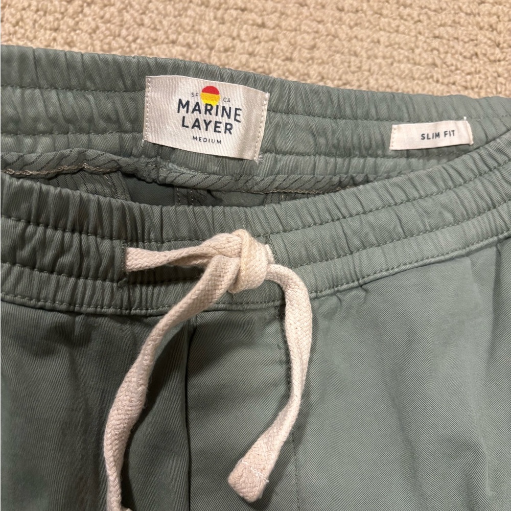 Marine Layer Men's Saturday Slim Fit Pants Size Medium 13637